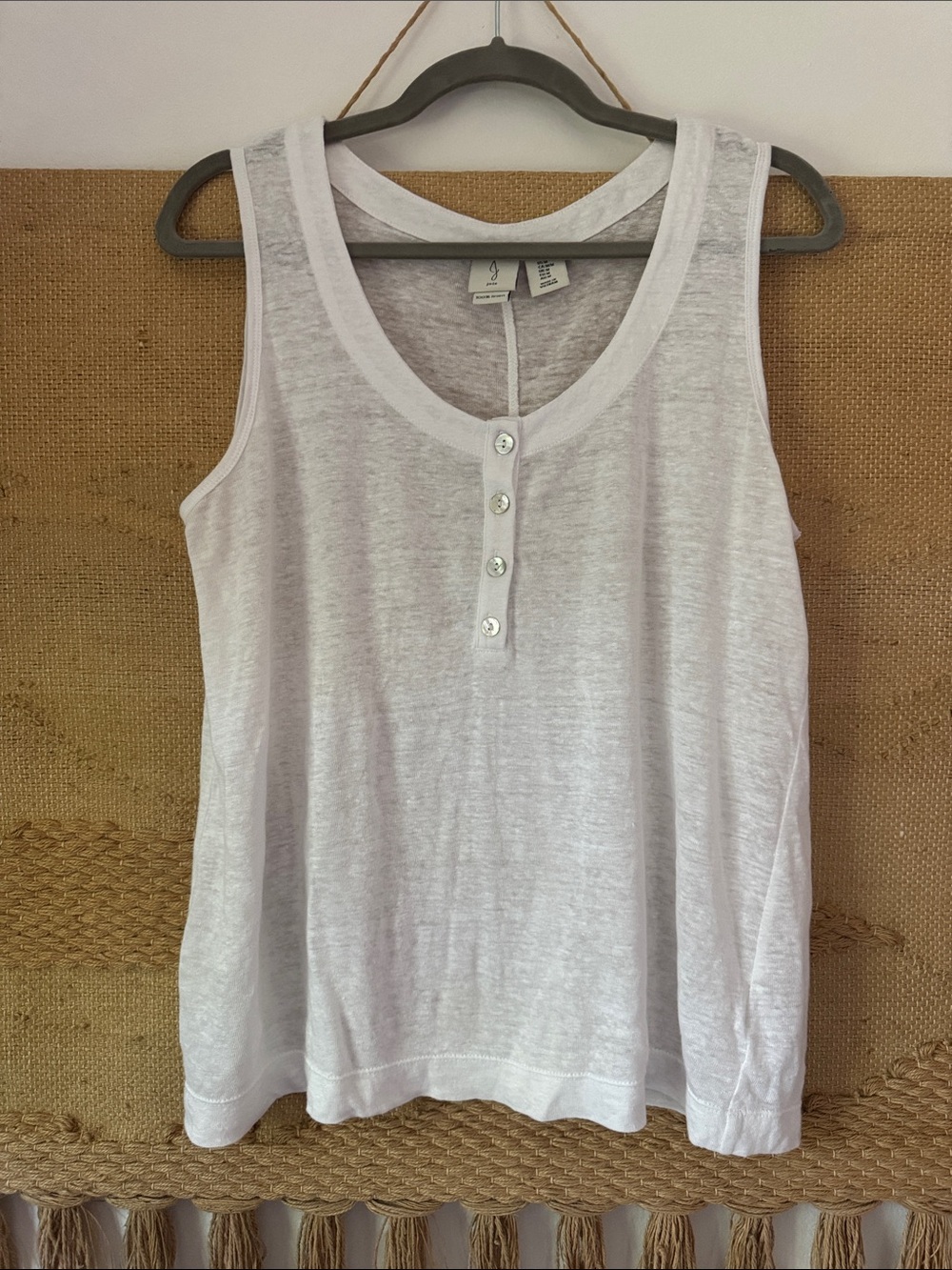 Joie 100% linen tank top size medium
